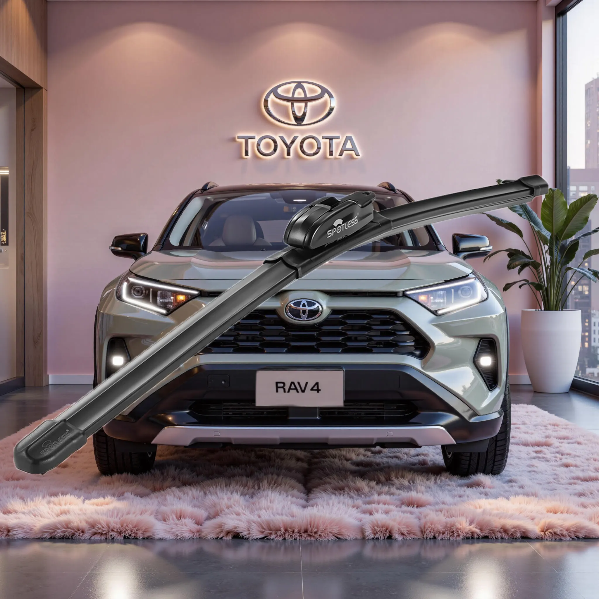 Пошаговое руководство: установка лопастей стеклоочистителей Toyota RAV4 (2020-2024)